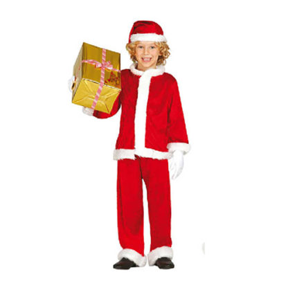 Costume Babbo Natale bimbo 7 - 9 anni