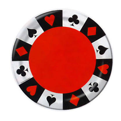 Piatti Poker 8 pezzi
