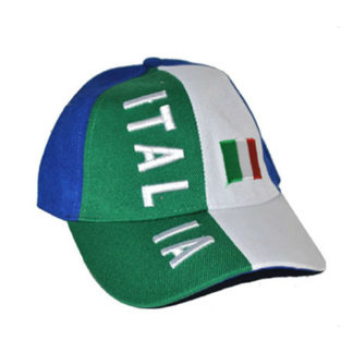 Cappello Italia con visiera