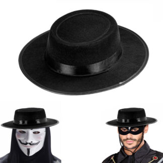 Cappello Caballero stile V per Vendetta