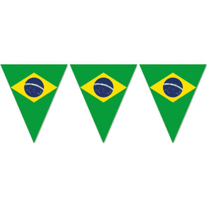 Bandierine Brasile PVC mt 5