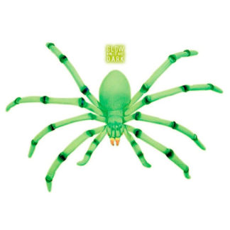 Ragno fluorescente maxi cm 80