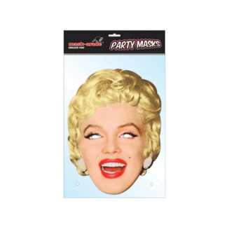 Maschera cinema Marylin Monroe in cartoncino