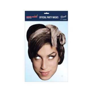 Maschera cinema Amy Winehouse in cartoncino