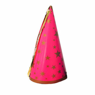 Cappello fatina in cartoncino rosa