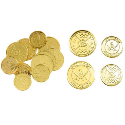 Dobloni d'oro confezione da 12 pezzi