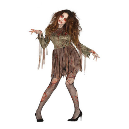 Costume Zombie insanguinato donna