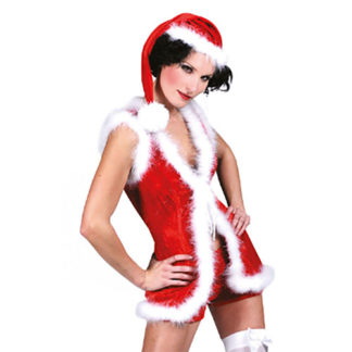 Costume Natale donna sexy lusso tg. 40/42