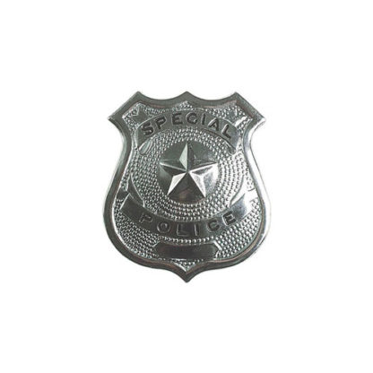 Distintivo Polizia in metallo