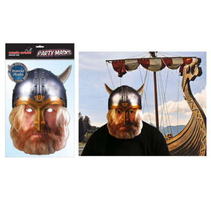Maschera Vikingo in cartoncino