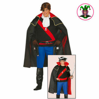 Costume Corsaro stile Capitan Harlock tg. 52/54