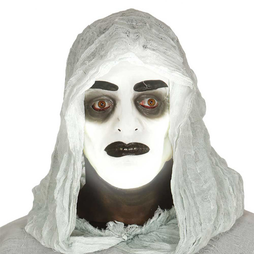 Maschera trasparente Fosforescente Uomo - Baraldi Cotillons