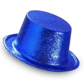 Cilindro Glitter Blu