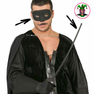 Maschera Zorro con spada
