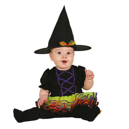 Costume Streghetta Multicolor Baby 12 - 24 mesi