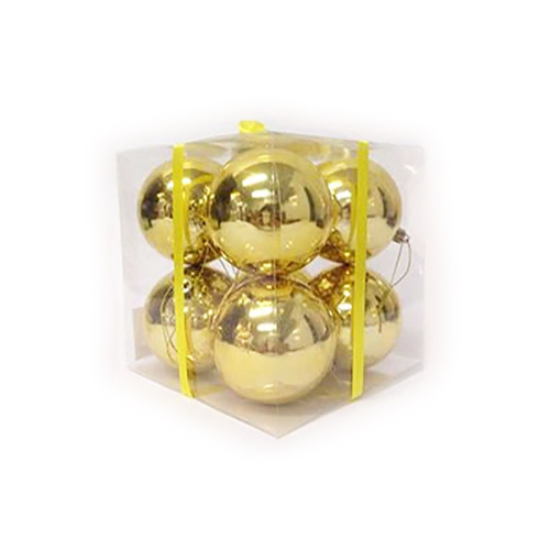 Palloncini metallizzati oro 100 pezzi - Baraldi Cotillons