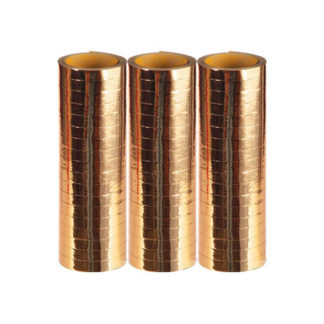 Stelle filanti metallizzate Oro conf 3 pezzi