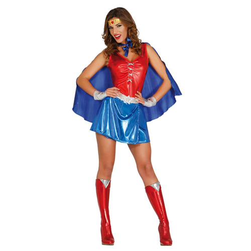Costume stile Wonder Woman Tg. 42/44 - Baraldi Cotillons