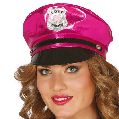 Cappello Police rosa