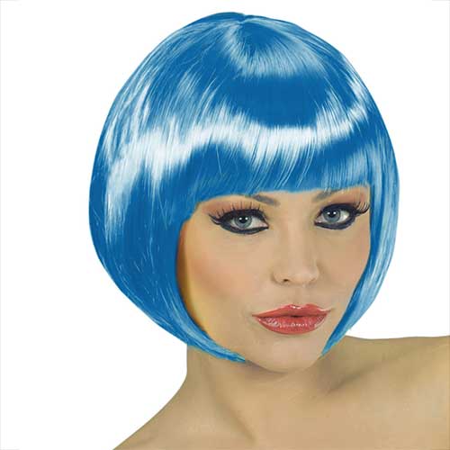 parrucca azzurra