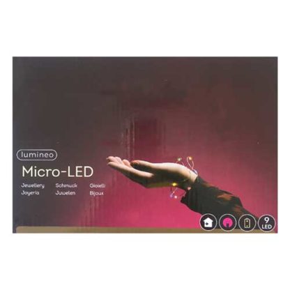 Filo luci micro led cm. 50 multicolor