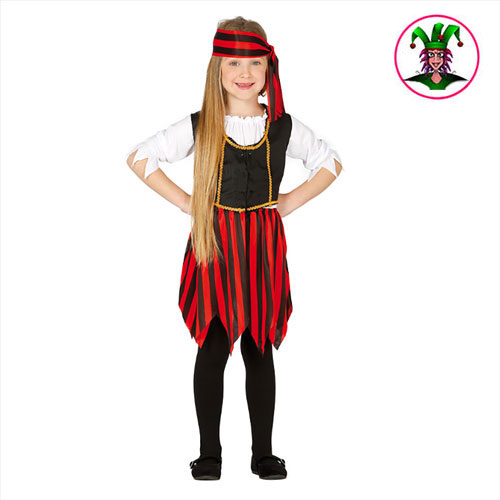 Costume Pirata bimba 5/6 anni - Baraldi Cotillons