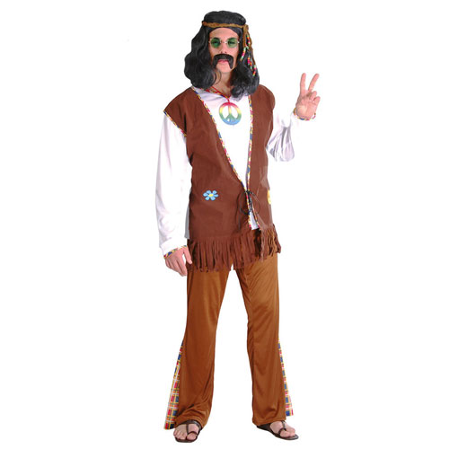 Costume Hippie uomo tg. 52/54 - Baraldi Cotillons
