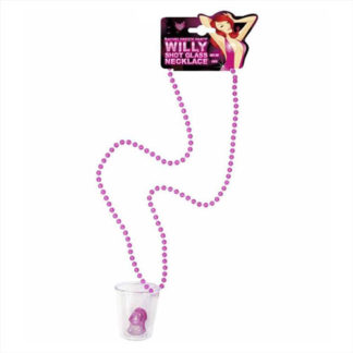 Collana con bicchiere shot Willy