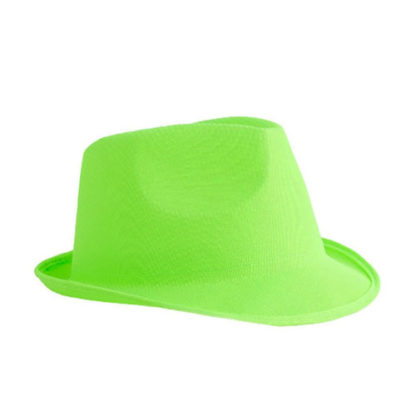 Cappello gangster Verde Neon