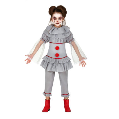 Costume stile IT clown assassino bimba