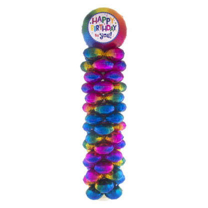 Decoro palloncini Happy Birthday cm. 160