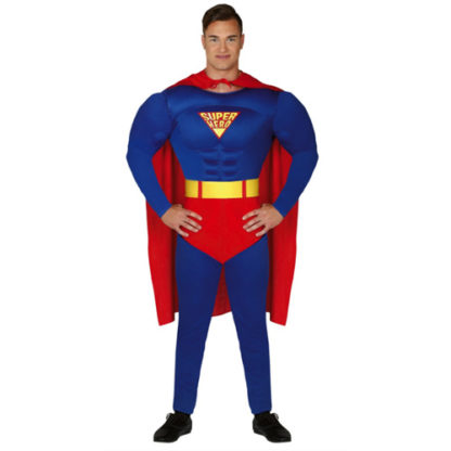 Costume stile Superman tg. 52/54