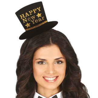 Cerchietto Happy New Year oro
