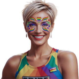 Arcobaleno gioielli viso