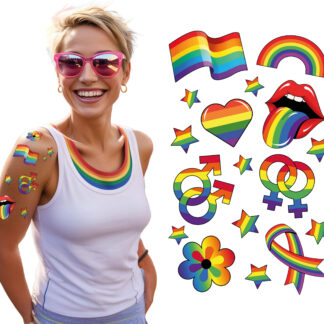 Arcobaleno set tatuaggi