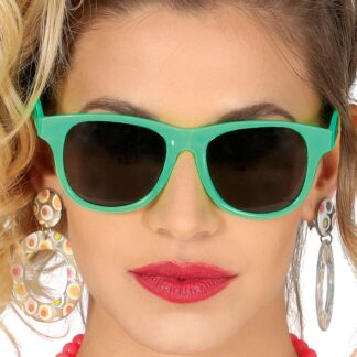 Occhiali verde neon