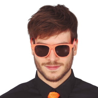 Occhiali arancio neon