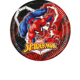 SpiderMan Piatti 8 pezzi