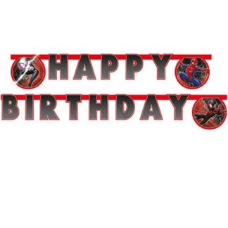 SpiderMan Festone Happy Birthday