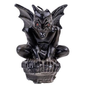 Candela gargoyle nero