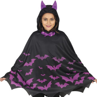 Poncho Pipistrello Bimba 7/9 Anni